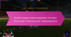 Read more about the article Rocket League innløsningskoder: Hvordan finne koder, Nettressurser, Fellesskapsfora