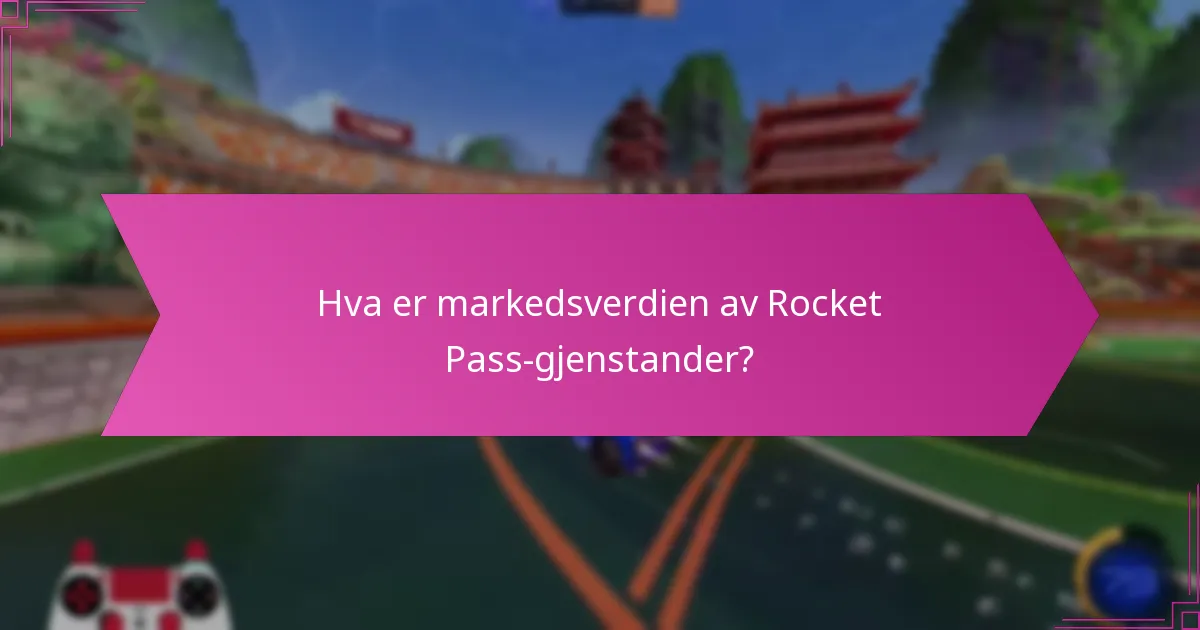 Hvordan kan spillere bytte Rocket Pass-gjenstander?