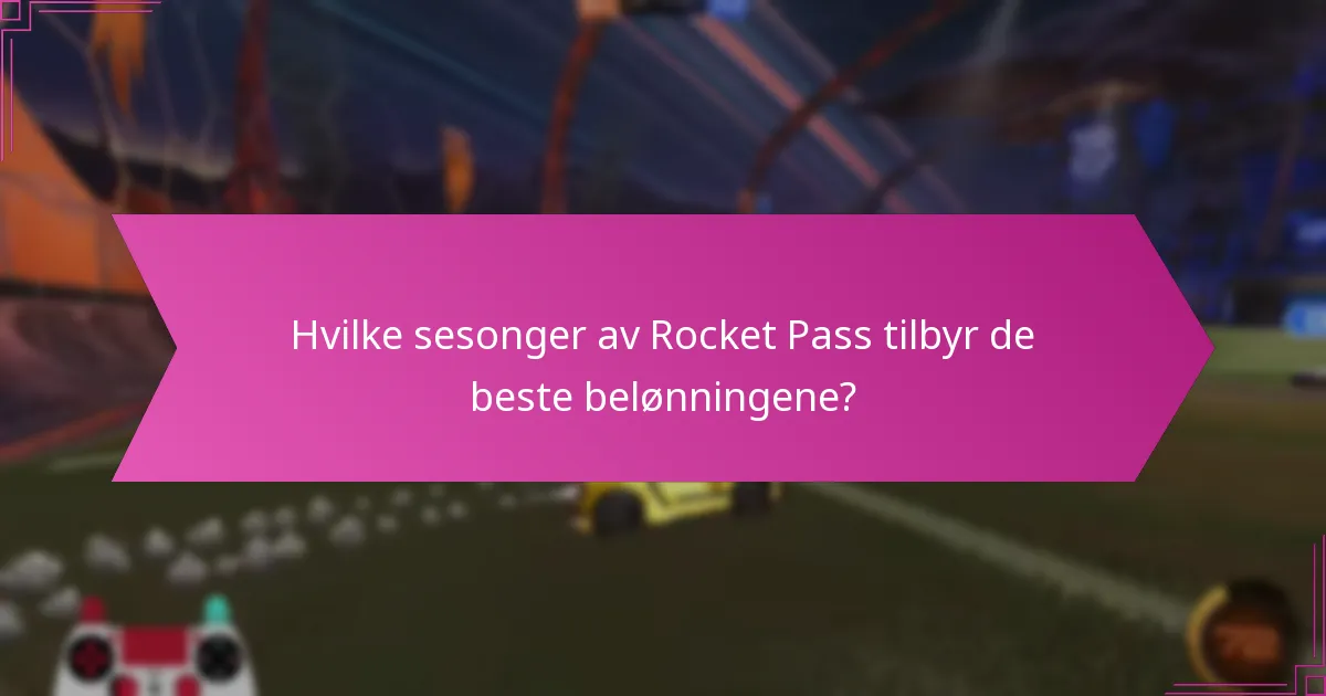 Hvordan påvirker spillerpreferanser Rocket Pass-belønningene?